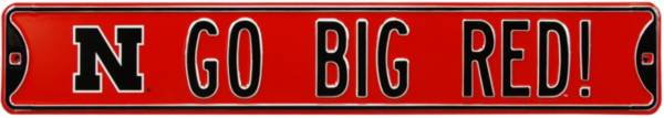 Authentic Street Signs Nebraska Cornhuskers ‘Go Big Red!' Street Sign