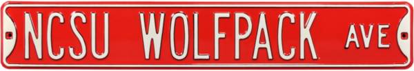 Authentic Street Signs N.C. State Wolfpack Avenue Sign