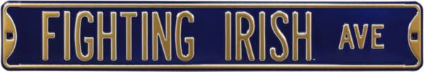 Authentic Street Signs Notre Dame Fighting Irish Avenue Sign