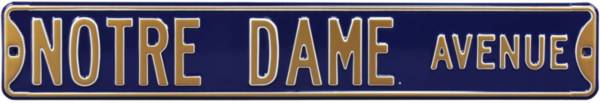 Authentic Street Signs Notre Dame Avenue Navy Sign