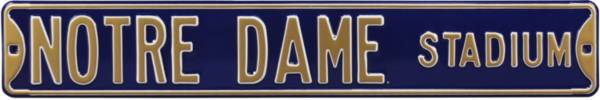 Authentic Street Signs Notre Dame Fighting Irish ‘Notre Dame Stadium' Street Sign