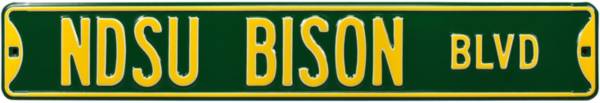 Authentic Street Signs North Dakota State ‘NDSU Bison Blvd' Sign