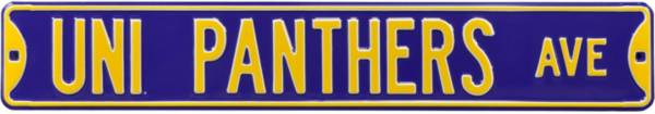 Authentic Street Signs Northern Iowa ‘UNI Panthers Ave' Sign