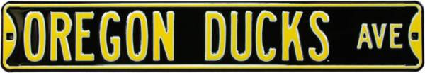 Authentic Street Signs Oregon Ducks Avenue Black Sign