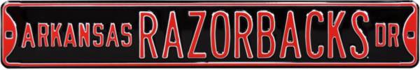 Authentic Street Signs Arkansas Razorbacks Drive Black Sign