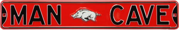 Authentic Street Signs Arkansas Razorbacks ‘Man Cave' Street Sign