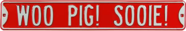 Authentic Street Signs Arkansas Razorbacks ‘Woo Pig! Sooie!' Street Sign