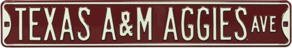 Authentic Street Signs Texas A&M Aggies Avenue Sign