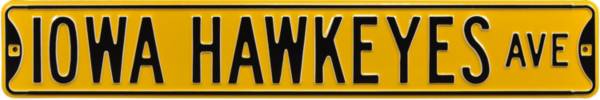 Authentic Street Signs Iowa Hawkeyes Avenue Sign
