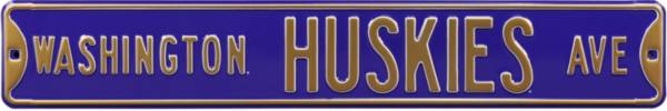 Authentic Street Signs Washington Huskies Avenue Sign