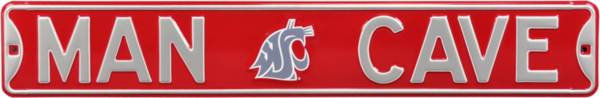 Authentic Street Signs Washington State Cougars ‘Man Cave' Street Sign