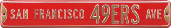 Authentic Street Signs San Francisco 49ers Avenue Sign