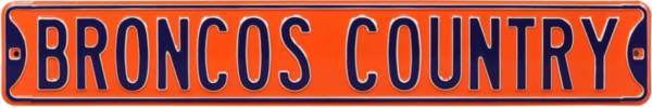 Authentic Street Signs Denver Broncos ‘Broncos Country' Street Sign