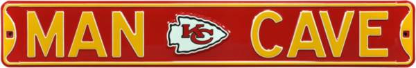 Authentic Street Signs Kansas City Chiefs ‘Man Cave' Street Sign product image