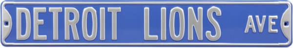Authentic Street Signs Detroit Lions Avenue Sign