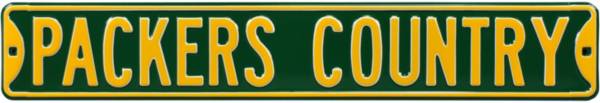 Authentic Street Signs Green Bay Packers ‘Packers Country' Street Sign