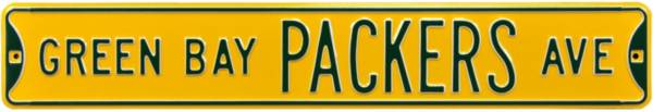 Authentic Street Signs Green Bay Packers Avenue Yellow Sign product image