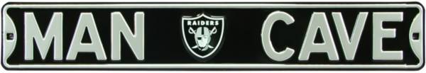 Authentic Street Signs Las Vegas Raiders ‘Man Cave' Street Sign