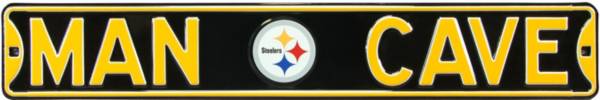 Authentic Street Signs Pittsburgh Steelers ‘Man Cave' Street Sign