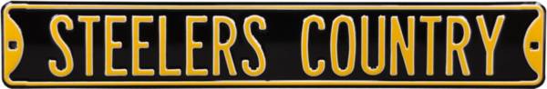 Authentic Street Signs Pittsburgh Steelers ‘Steelers Country' Street Sign