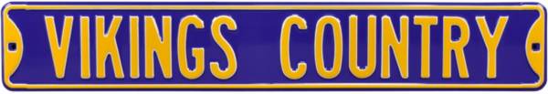 Authentic Street Signs Minnesota Vikings ‘Vikings Country' Street Sign product image
