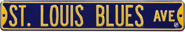 Authentic Street Signs St. Louis Blues Ave Sign