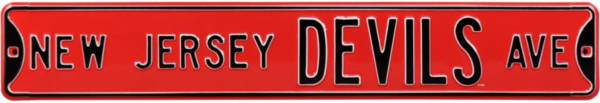 Authentic Street Signs New Jersey Devils Ave Sign