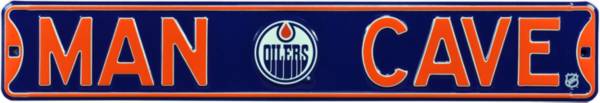 Authentic Street Signs Edmonton Oilers ‘Man Cave' Street Sign