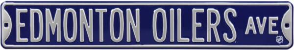 Authentic Street Signs Edmonton Oilers Ave Sign