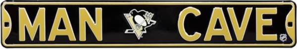 Authentic Street Signs Pittsburgh Penguins ‘Man Cave' Street Sign