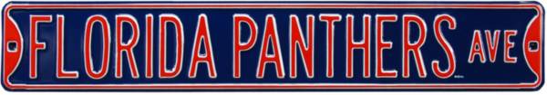 Authentic Street Signs Florida Panthers Ave Sign