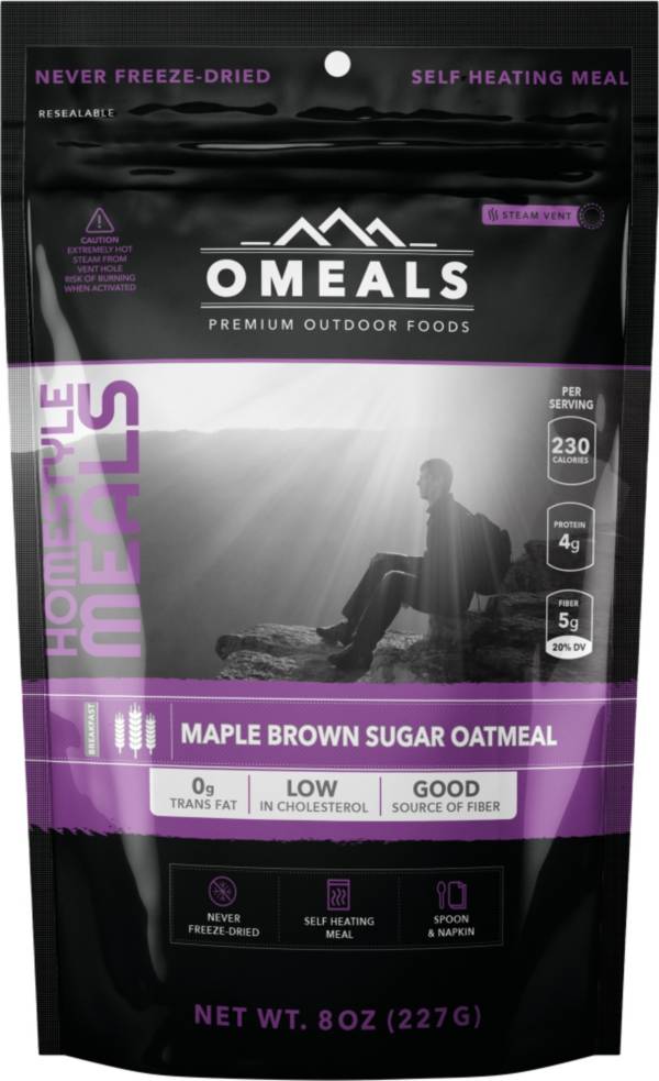 OMEALS 8 oz. Maple Brown Sugar Oatmeal