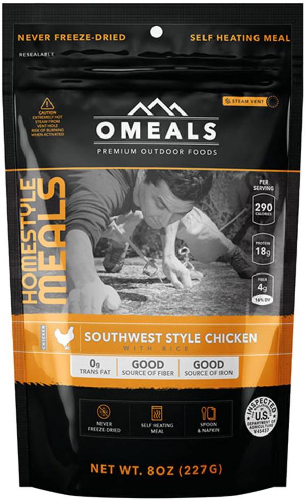 OMEALS 8 oz. Southwest Chicken and Rice