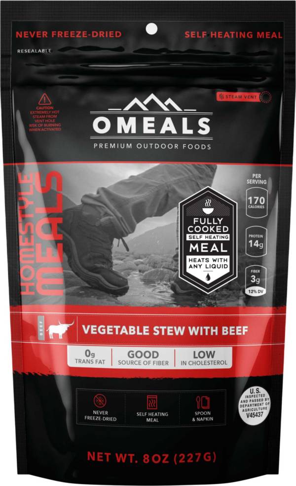 OMEALS 8 oz. Vegetable Beef Stew