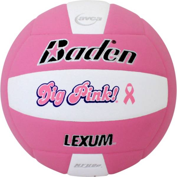 Baden Dig Pink Lexum Microfiber Indoor Volleyball