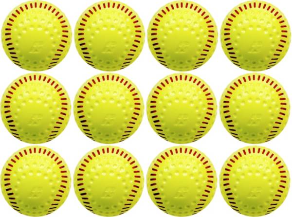 Baden Featherlite Limited Flight Practice Softball - 12-Pack