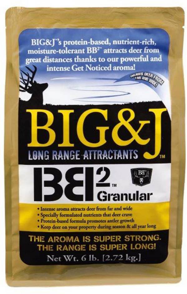 Big & J BB2 Granular Long Range Deer Attractant – 6lb Bag