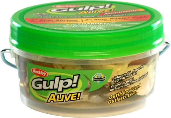 Berkley Gulp! Alive! Shrimp and Peeler Crab Assortment - Pint