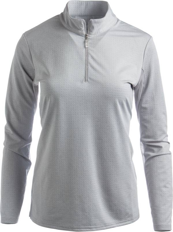 Bette & Court Women's Cool Elements Mesh Long Sleeve Golf Polo