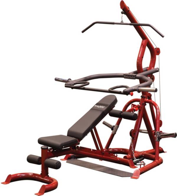 Body Solid Corner Leverage Gym Package with Bench