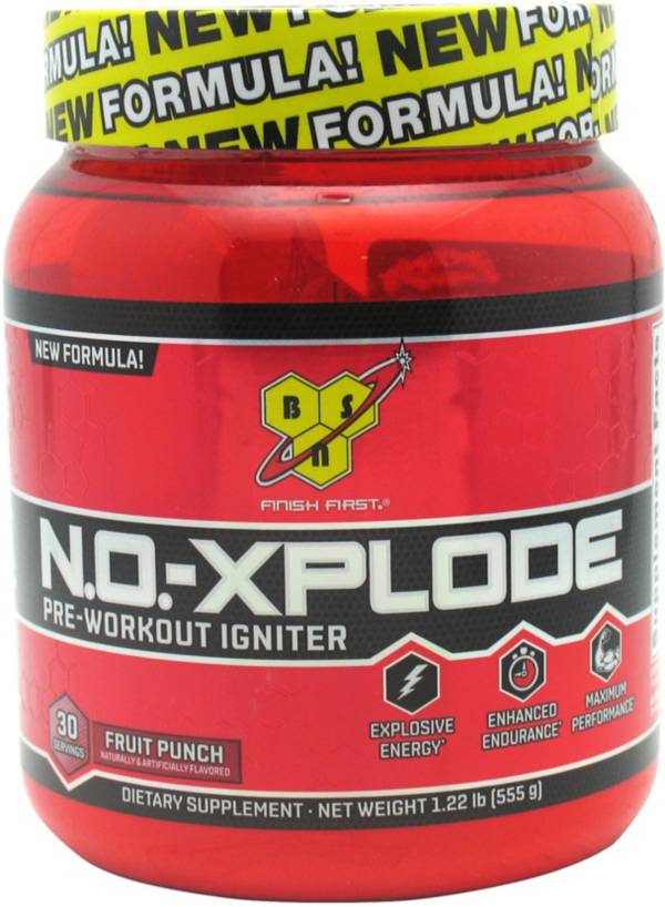 BSN N.O.-XPLODE Pre-Workout Fruit Punch 30 Servings