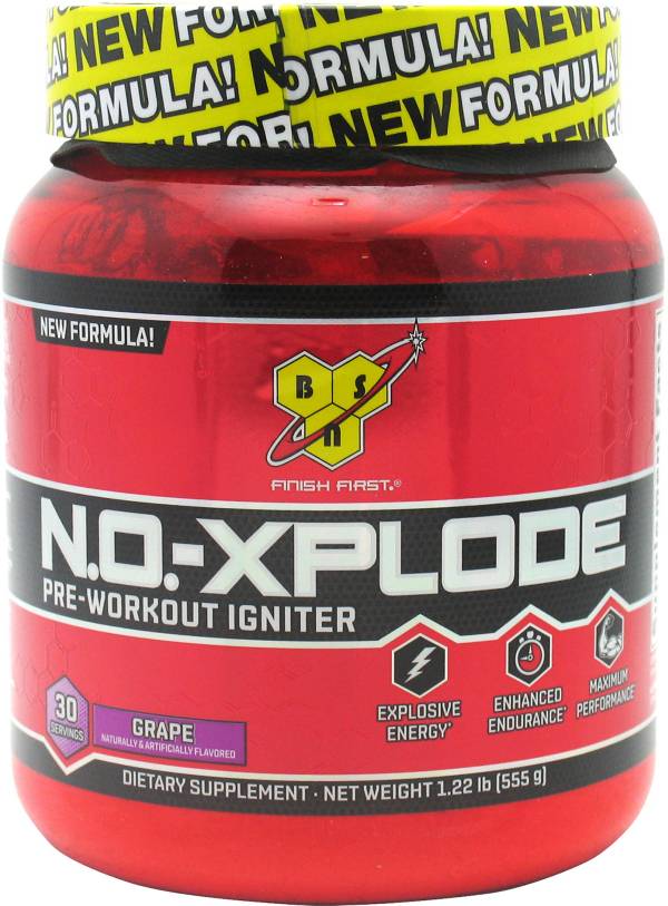 BSN N.O.-XPLODE Pre-Workout Grape 30 Servings