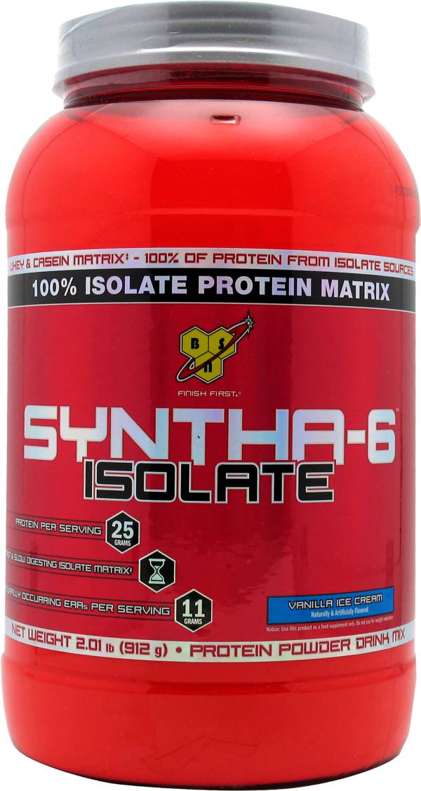 BSN Syntha-6 Isolate Protein Powder Matrix Vanilla 2 LBS