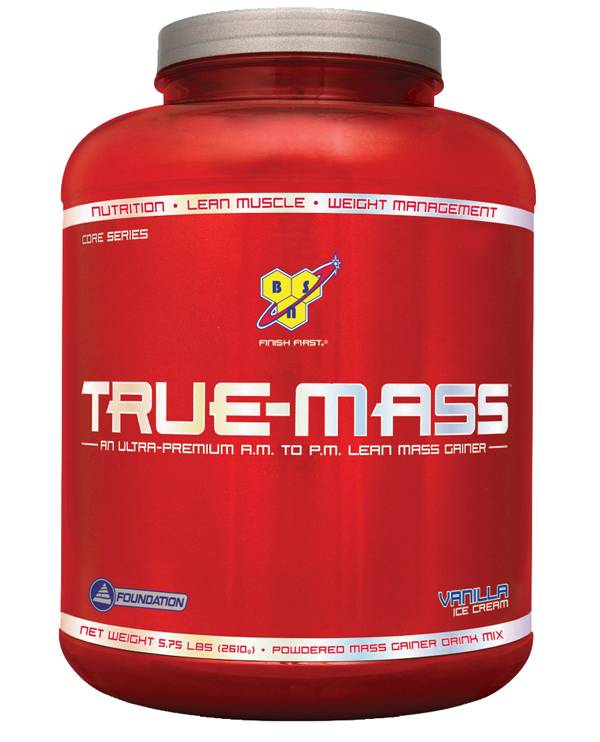 BSN True-Mass Protein Powder Vanilla 5.75 lbs