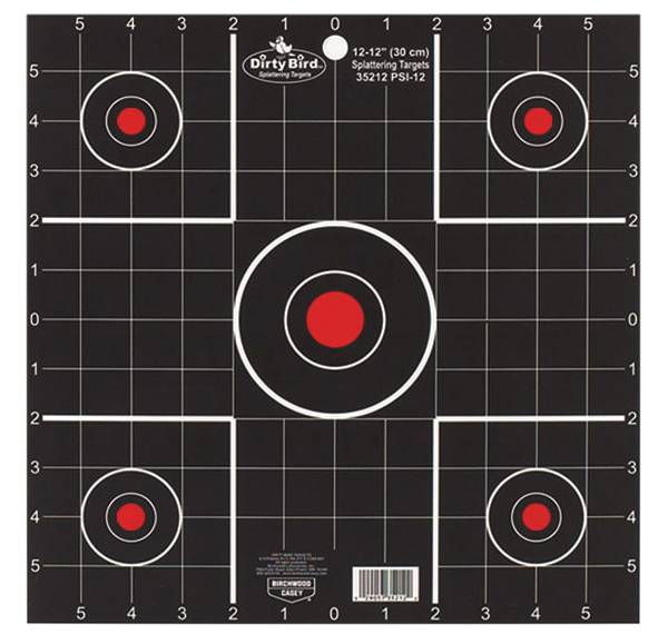 Birchwood Casey Dirty Bird Sight-In Paper Target