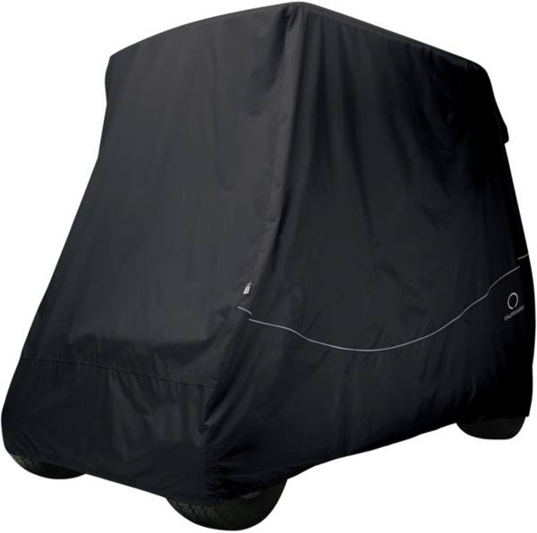 Classic Accessories Fairway Quick-Fit Short Golf Cart Cover - Black