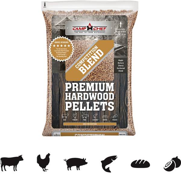 Camp Chef Premium Competition Blend Hardwood Pellets 20 lbs