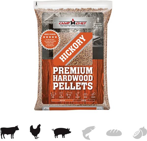 Camp Chef Hickory Premium Hardwood Pellets 20 lbs.