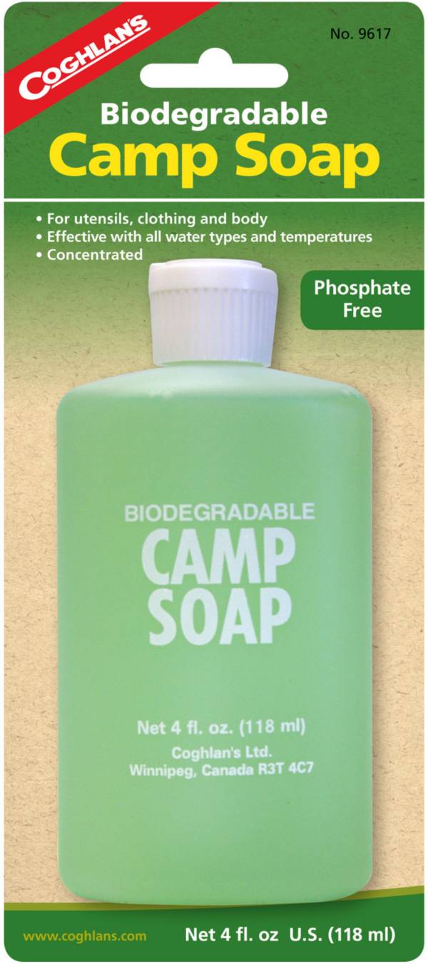 Phosphate Free Coghlan's Biodegradable Concentrated Camp Soap 4 oz Bottle 