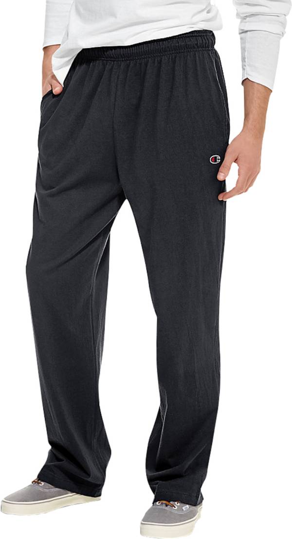 Champion Men's Open Bottom Jersey Pants